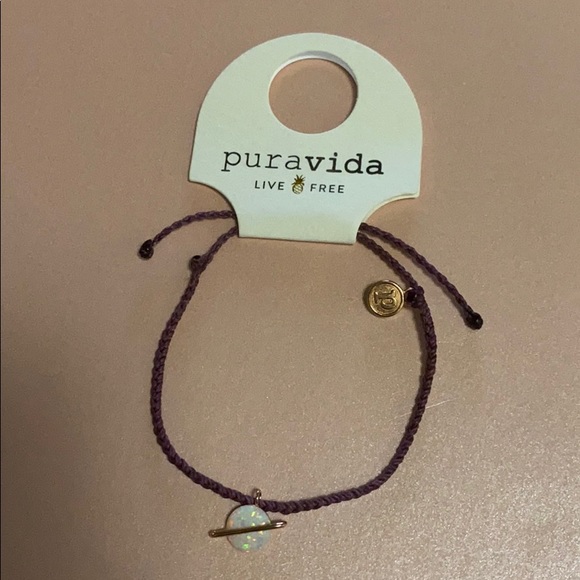 Pura Vida Jewelry - Pura Vida Opal Rose Gold Bracelet (Purple)